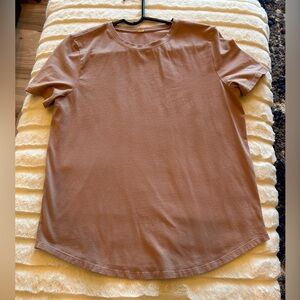Lululemon Love Crew Short Sleeve T-Shirt in Pink Clay